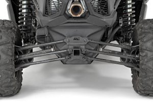 Can-Am Maverick X3 X ds Turbo R Receiver Hitch - Rough Country - 2-Inch - Black - '17-'19 Can-Am Maverick X3 X ds Turbo R Receiver Hitch - Rough Country - 2-Inch - Black - '17-'19